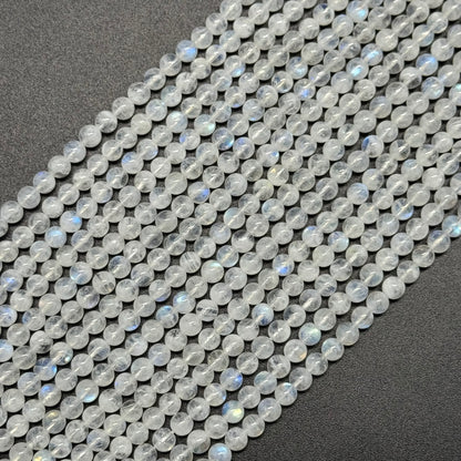 Moonstone Polished Round Beads - (AAAA+ Quality)