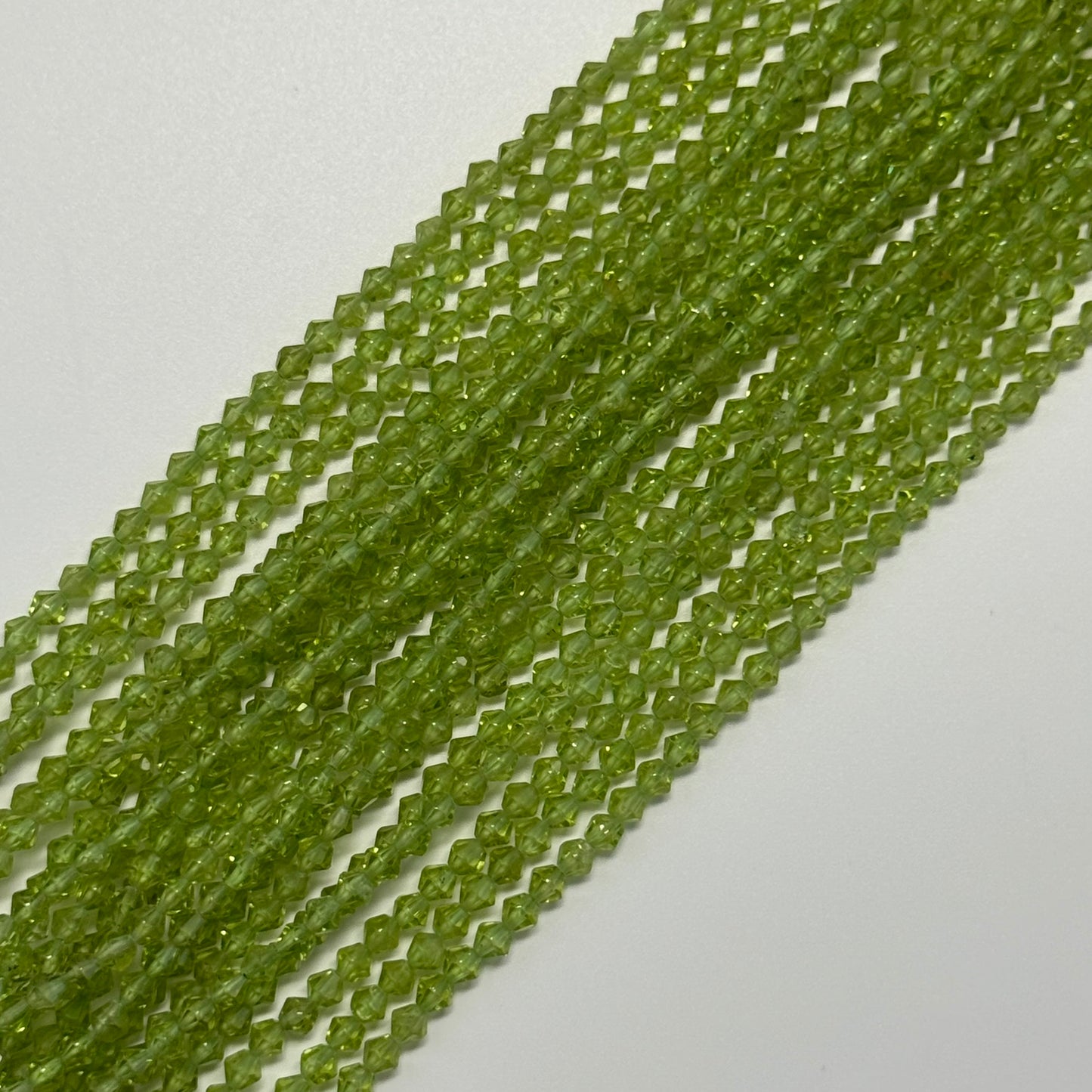 Peridot Space Ship Beads (AA Quality)