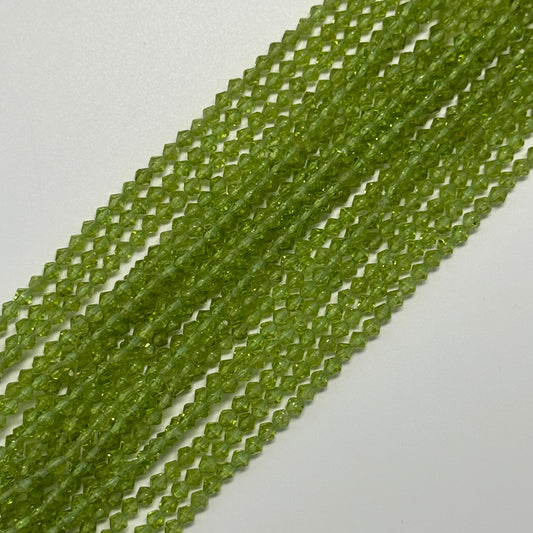 Peridot Space Ship Beads (AA Quality)