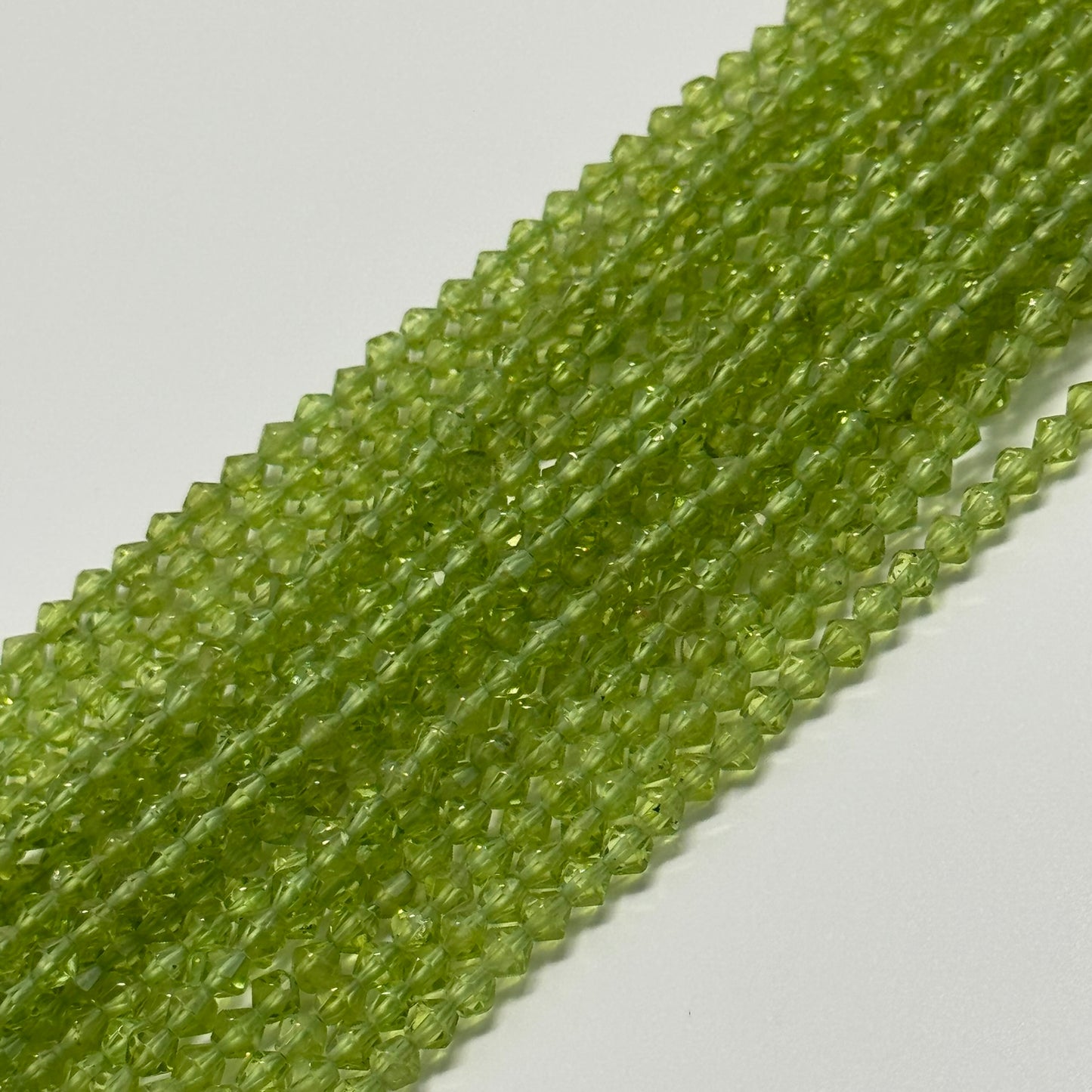 Peridot Space Ship Beads (AA Quality)