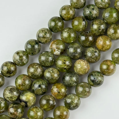 Peridot Polished Round Beads