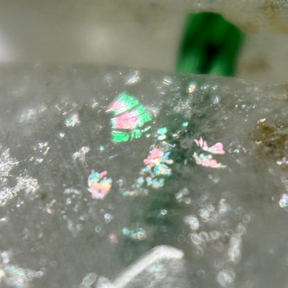 Green Aquamarine Faceted Rectangular Beads - (AA Quality)