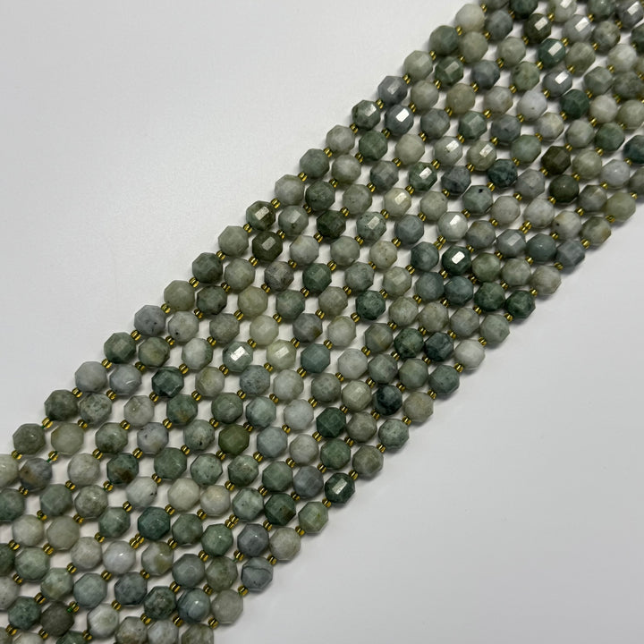 Dodecahedron gemstone beads