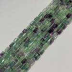 Fluorite Cylinder Beads