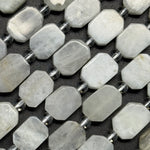 Rainbow Moonstone Rectangular Beads
