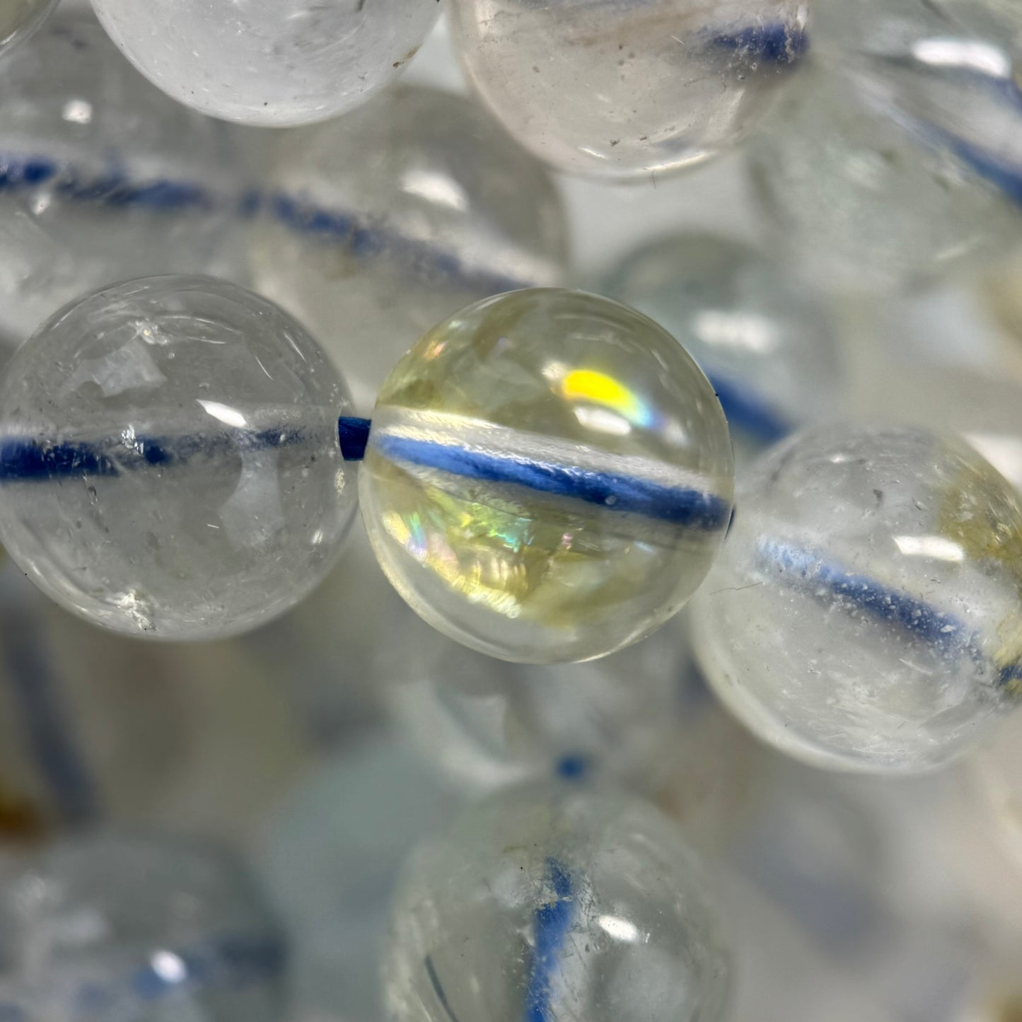 Topaz Polished Round Beads