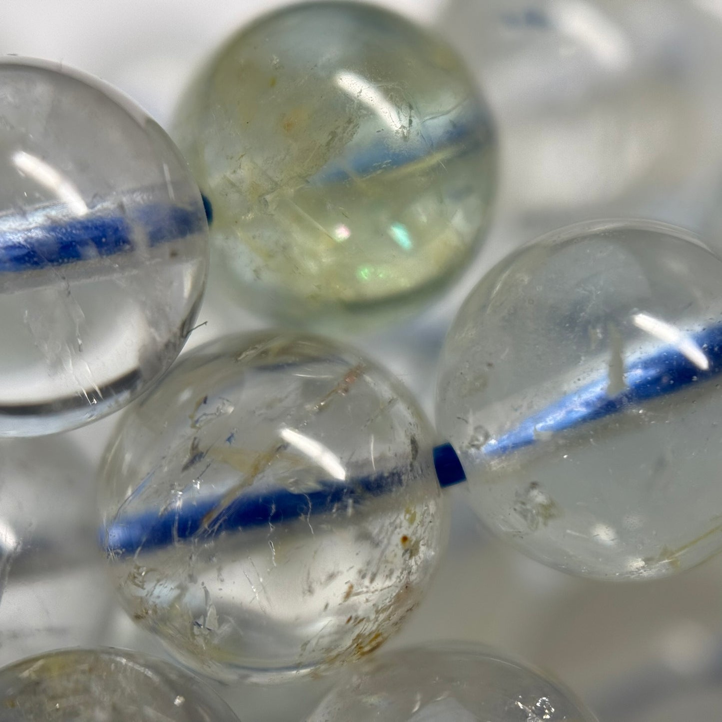 Topaz Polished Round Beads