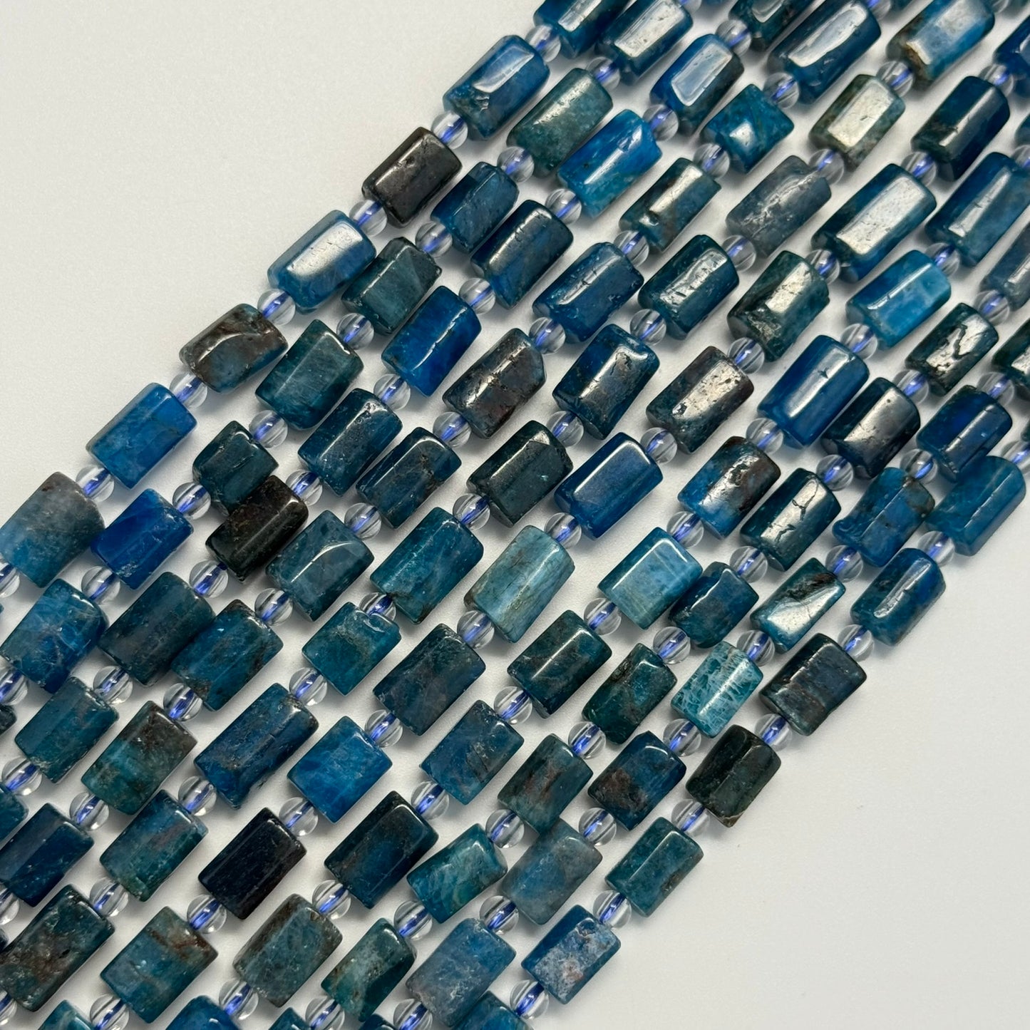 Apatite Cylinder Beads