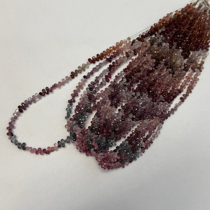 Spinel Faceted Briolette Gemstone Beads (AA Quality)