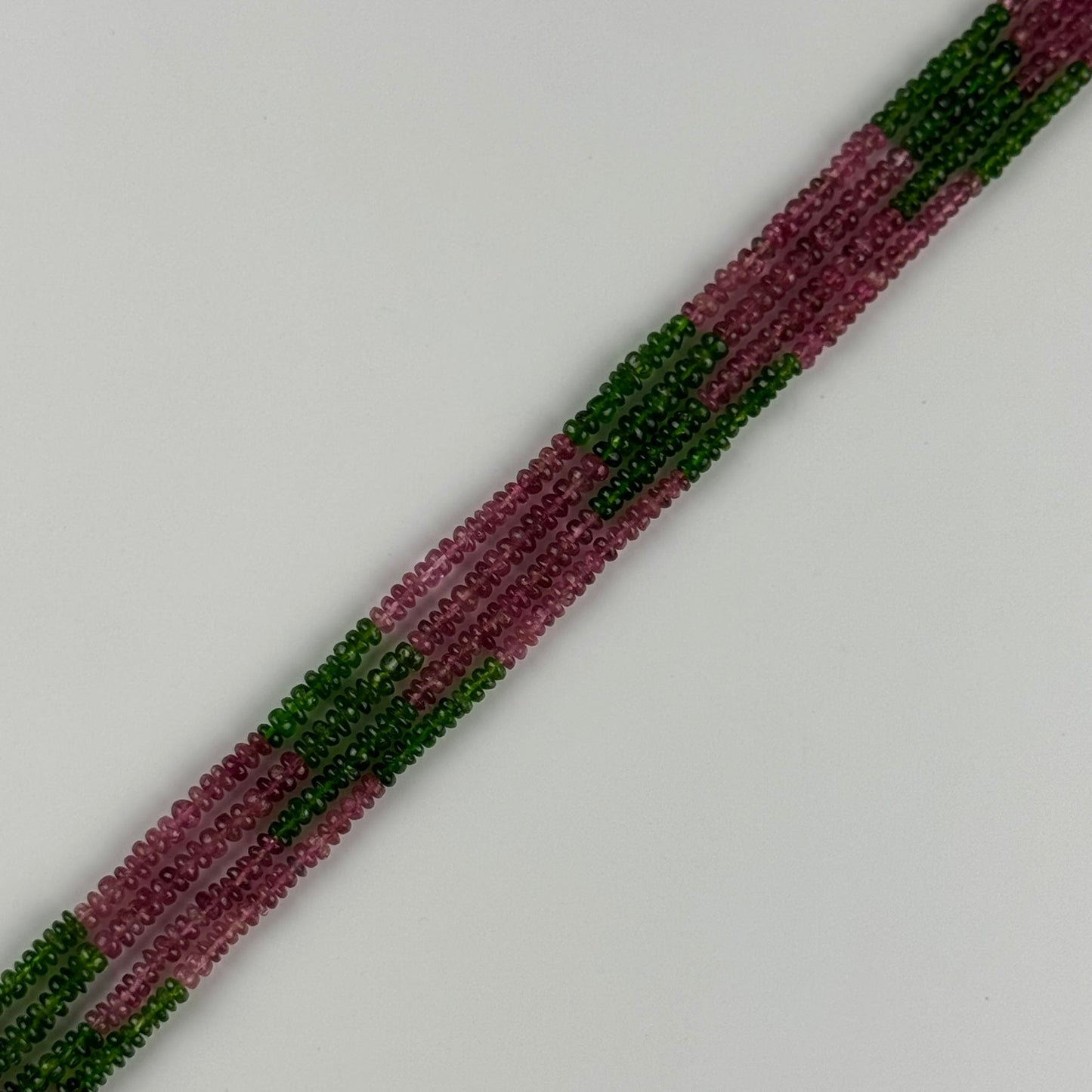 Tourmaline Rondelle Polished Beads (A Quality)