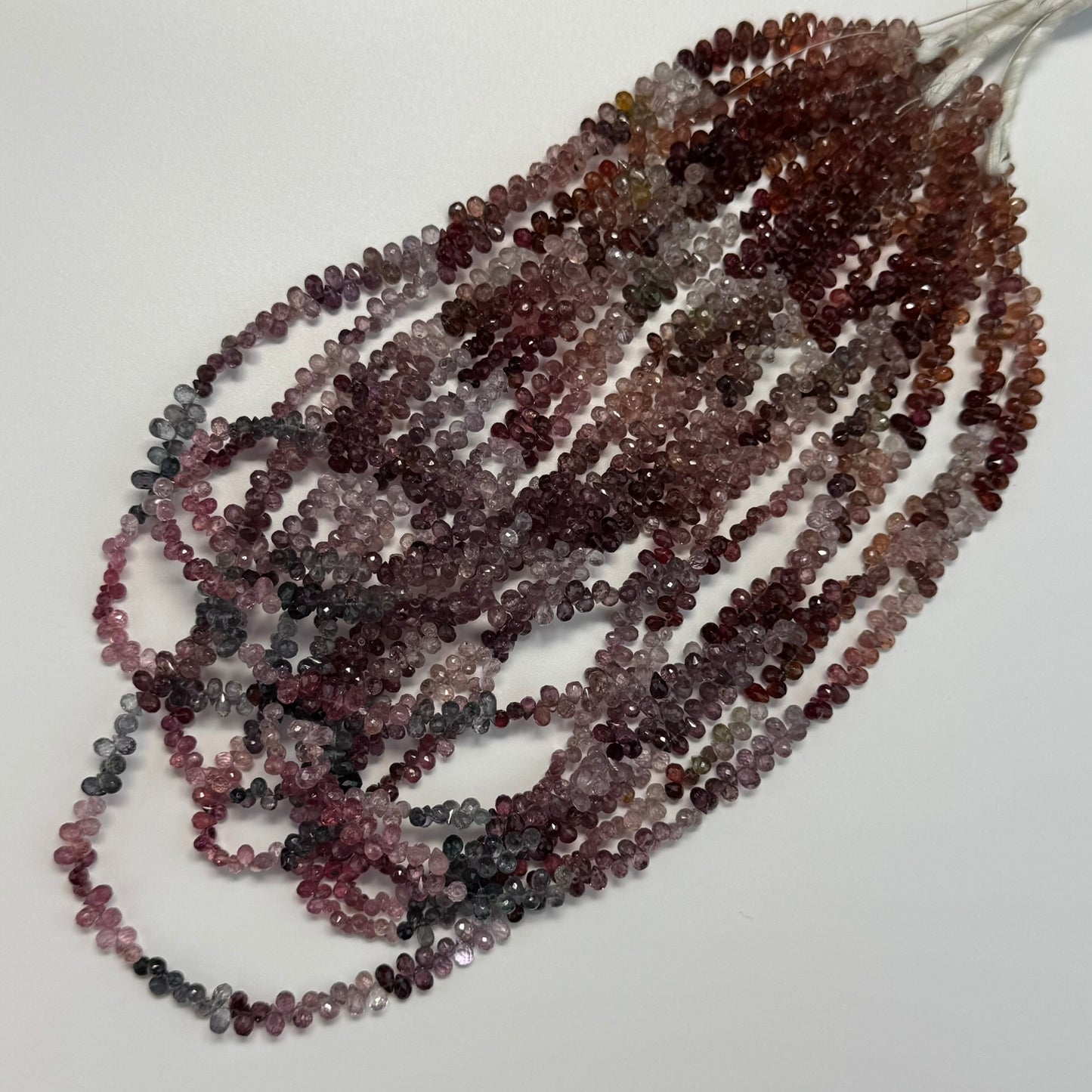 Spinel Faceted Beriolette Gemstone Beads (AA Quality)