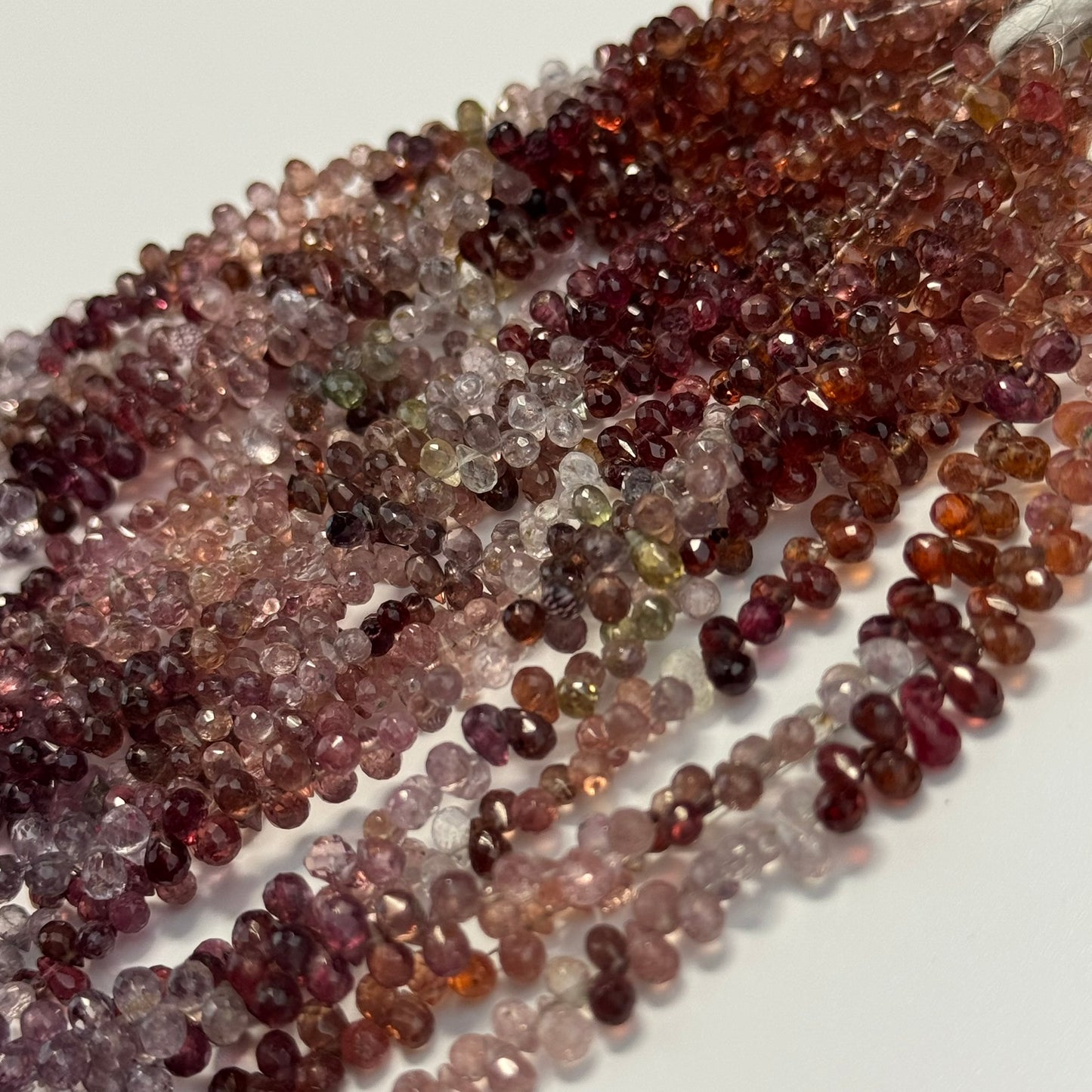 Spinel Faceted Beriolette Gemstone Beads (AA Quality)