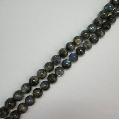 Labradorite Polished Round Gemstone Beads