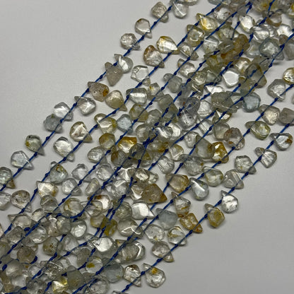 Topaz Polished Pear Shaped Gemstone Beads