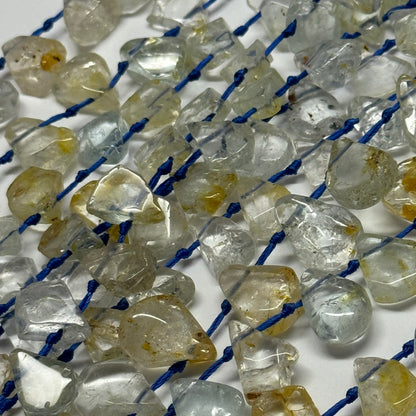 Topaz Polished Pear Shaped Gemstone Beads