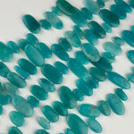Amazonite Marquise Gemstone Beads - AA Quality (Mixed Size) - Side drilled