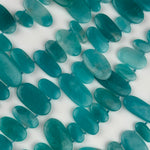 Amazonite Marquise Gemstone Beads - AA Quality (Mixed Size) - Side drilled