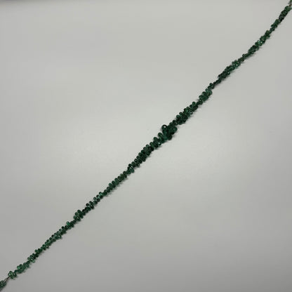 Emerald Faceted Briolette Shape Gemstone Beads