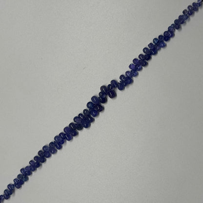 Tanzanite Pear Shape Polished Gemstone Beads
