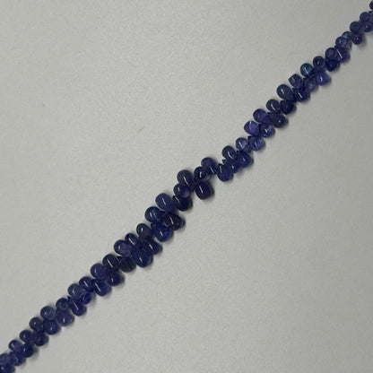 Tanzanite Pear Shape Polished Gemstone Beads