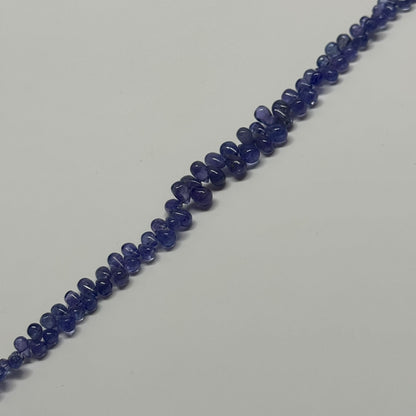 Tanzanite Pear Shape Polished Gemstone Beads