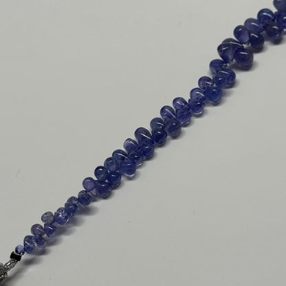 Tanzanite Pear Shape Polished Gemstone Beads