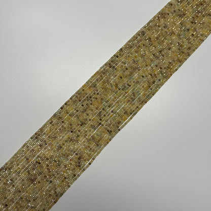 Zircon Faceted Rondelle Gemstone Beads (AA Quality)