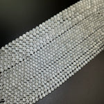 Selenite Polished Round Beads (AAA Quality)