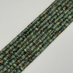 Turquoise Heishi Beads – Natural Gemstone
