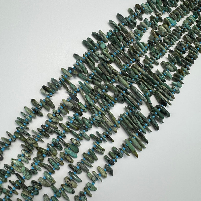 Blade Shape Natural Gemstone Beads