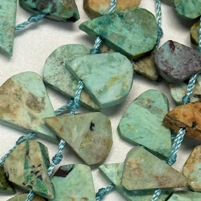 Turquoise Freeform Beads – Natural Stone Beads