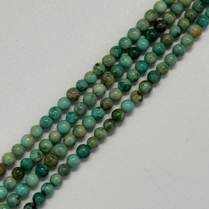 TurquoisePolished Round Beads – Natural Stone Beads