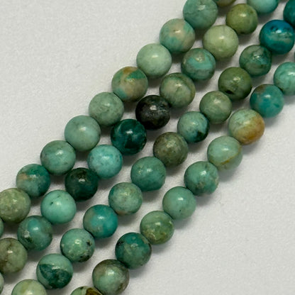 TurquoisePolished Round Beads – Natural Stone Beads