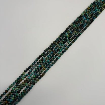 Turquoise Polished Round Beads – Natural Stone Beads