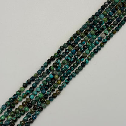 Turquoise Polished Round Beads – Natural Stone Beads