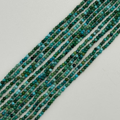 Turquoise Polished Round Beads – Natural Gemstone
