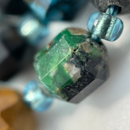 Turquoise Beads – Dodecahedron Shape