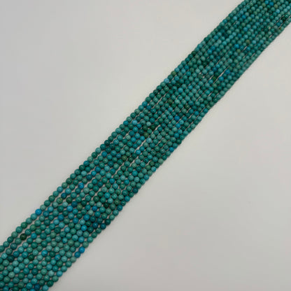 Turquoise Polished Round Beads – Natural Gemstone