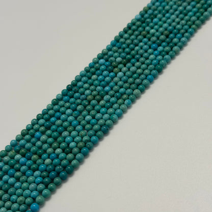 Turquoise Polished Round Beads – Natural Gemstone
