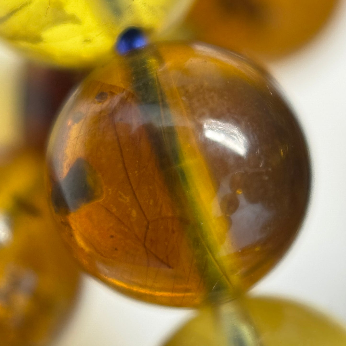 Amber Polished Round Beads (AAA Quality)