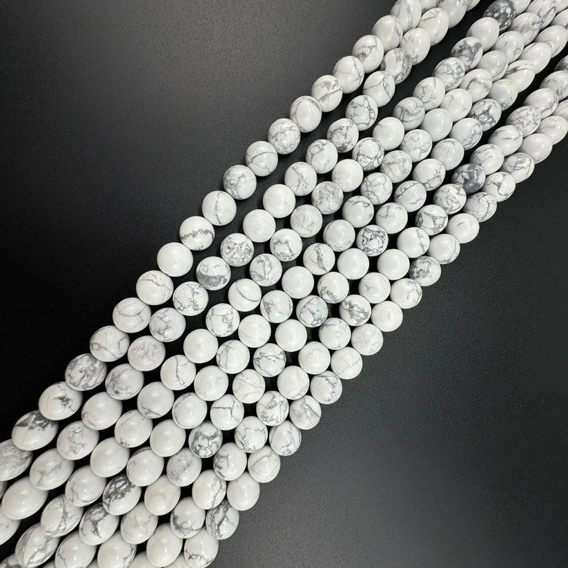 Howlite Gemstone Beads