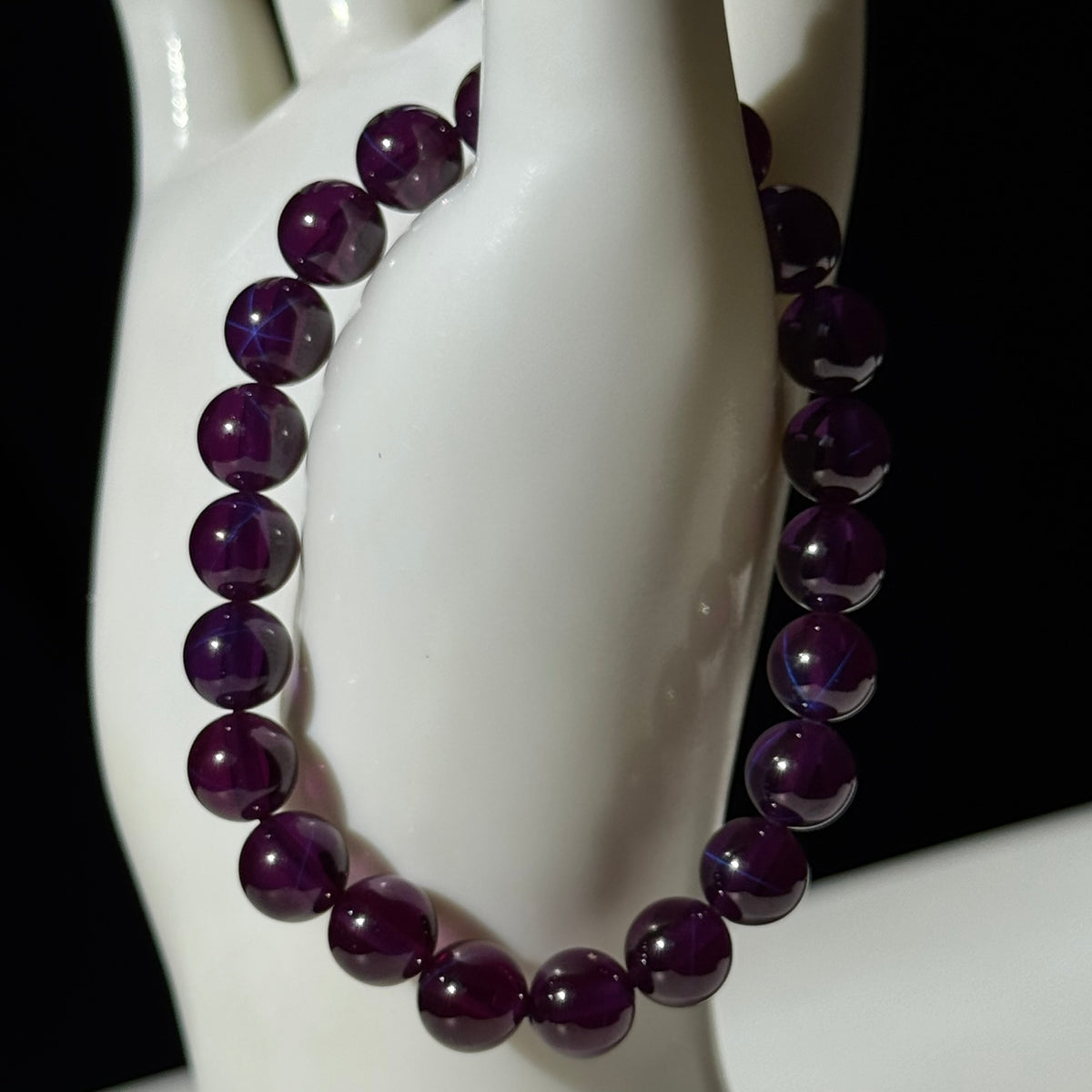 Synthetic Color Change Star Sapphire Round Shaped Bracelet – Natural Gemstone Jewelry - (AAAA Quality)