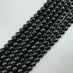 Shungite Beads - Elite Shungite Beads - Polished Round Beads