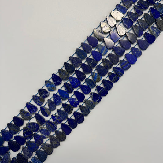 Lapis Lazuli Teardrop Natural Navy Blue Gemstone (A Quality)