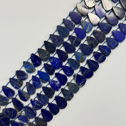Lapis Lazuli Teardrop Natural Navy Blue Gemstone (A Quality)