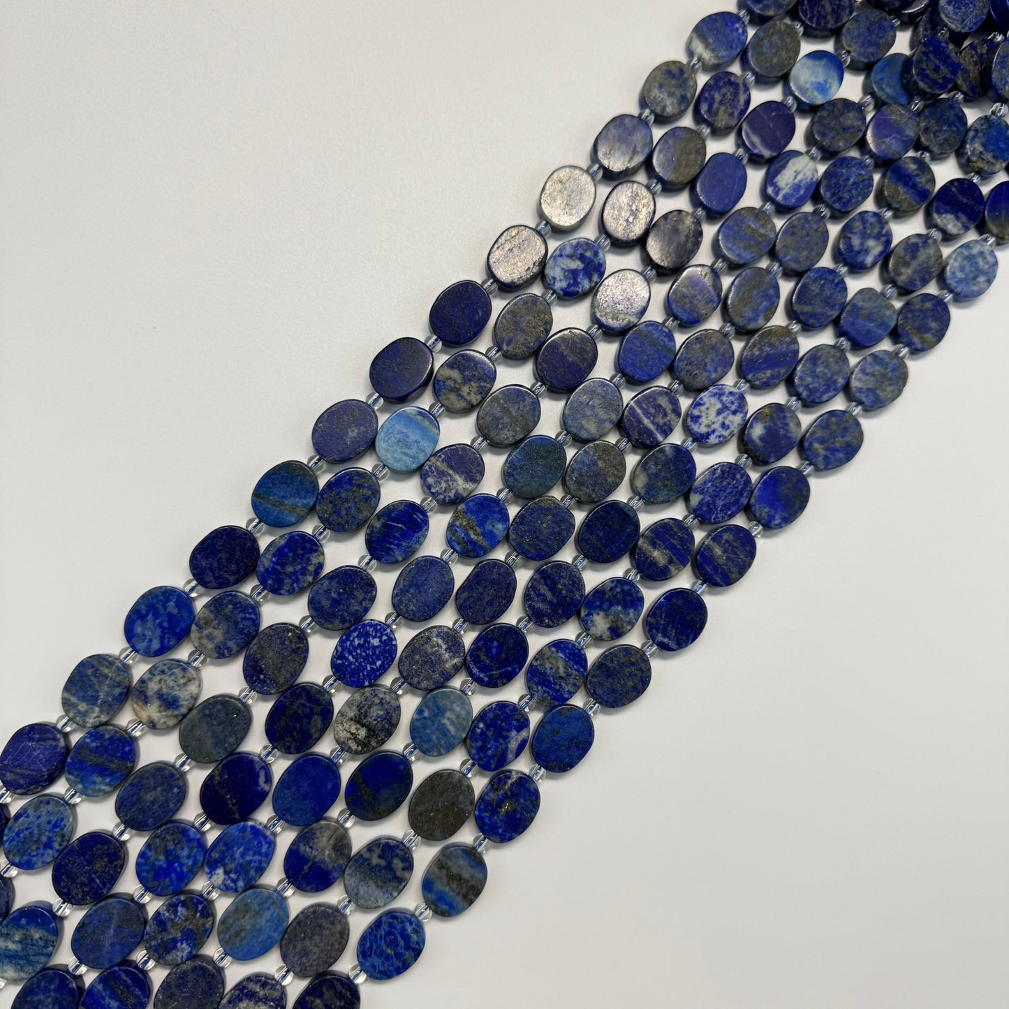 Lapis Lazuli Oval Natural Navy Blue Gemstone (A Quality)