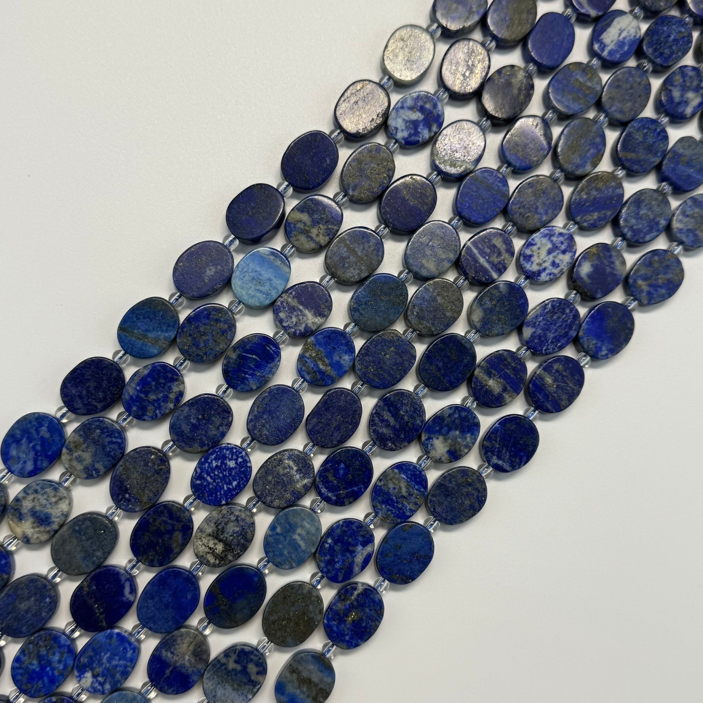 Lapis Lazuli Oval Natural Navy Blue Gemstone (A Quality)