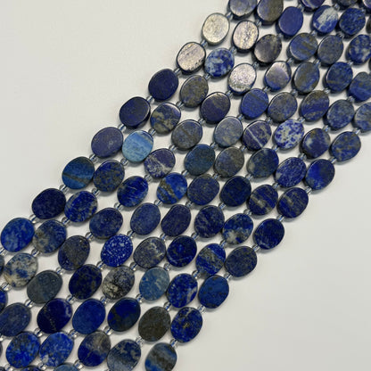 Lapis Lazuli Oval Natural Navy Blue Gemstone (A Quality)