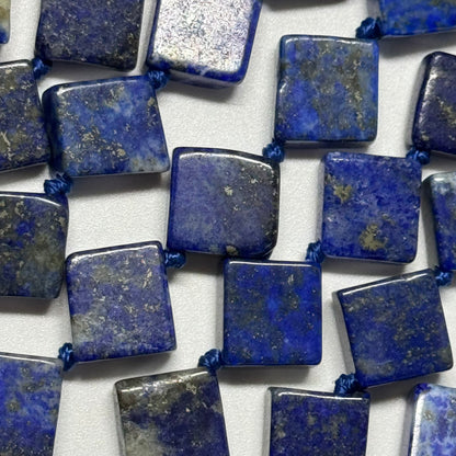 Lapis Lazuli Diamond-Cut Natural Navy Blue Gemstone Beads (A Quality)