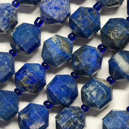 Lapis Lazuli Dodecahedron Natural Blue Gemstone